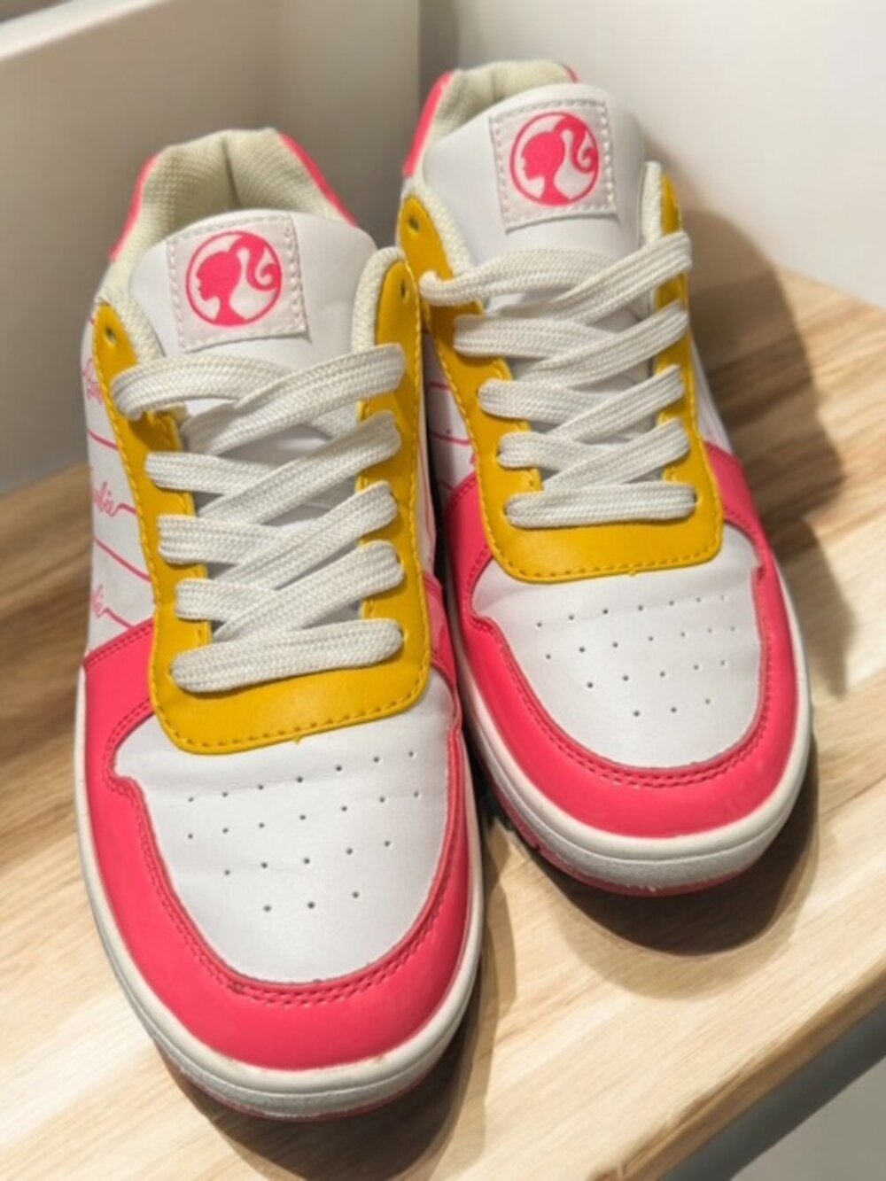 Barbie SKATE STYLE Sneakers Women's Size 7 PINK